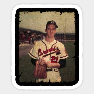 Warren Spahn - Army (World War II) Sticker